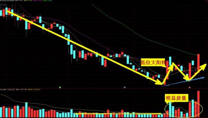 K线分析助你赢在起跑线:解读低位大阳线的意义-玖儿的学习笔记