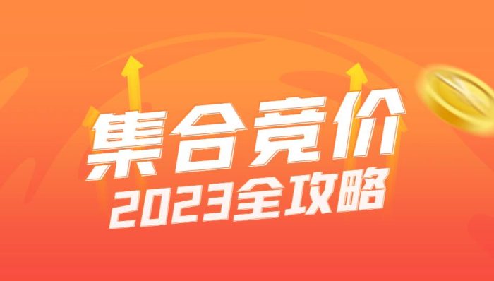 2023年新股民必学知识:集合竞价全攻略(图解)-玖儿的学习笔记