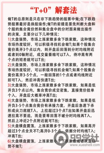 揭秘T+0操作技巧:轻松解套个股的绝活,让你从简单练到极致-玖儿的学习笔记