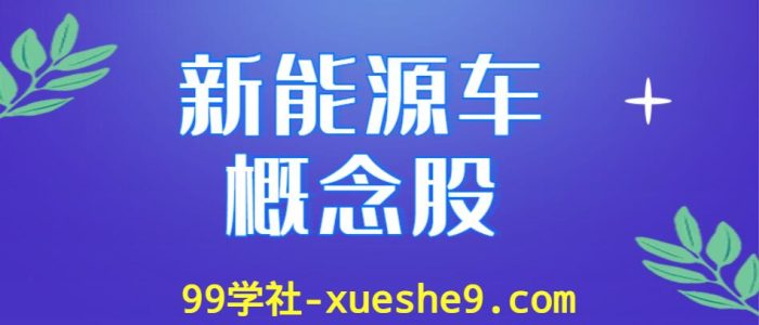 新能源车行业龙头股排行榜,哪些公司是新能源车上市公司?-玖儿的学习笔记