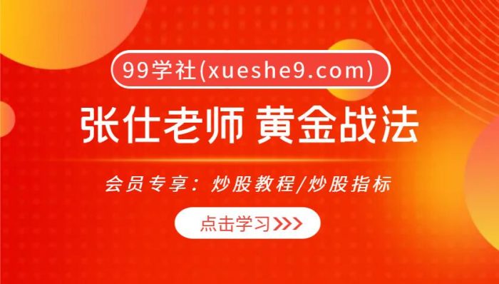 【0014】鸿亿金融学院 张仕老师 黄金战法视频课程6集-顶底寻找、买卖点、止损、技术指标和大牛股-玖儿的学习笔记