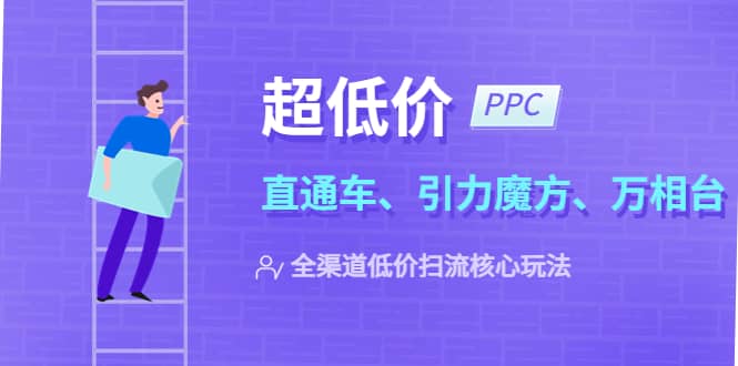 2023超低价·ppc—“直通车、引力魔方、万相台”全渠道·低价扫流核心玩法-玖儿的学习笔记