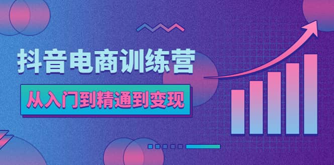 抖音电商训练营：从入门到精通，从账号定位到流量变现，抖店运营实操-玖儿的学习笔记