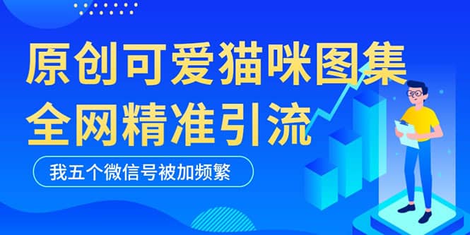 黑科技纯原创可爱猫咪图片，全网精准引流，实操5个VX号被加频繁-玖儿的学习笔记