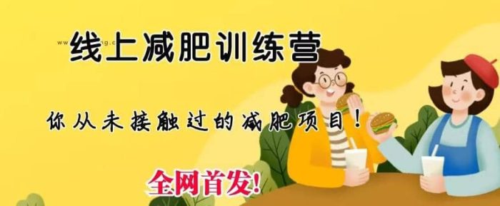线上减肥训练营,足不出户,仅靠拉几个社群,发几条朋友圈,就可以月实现入五位【揭秘】-玖儿的学习笔记