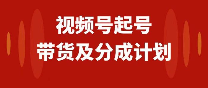 视频号快速起号攻略：0-1起盘、运营、变现玩法，日入1000+！-玖儿的学习笔记