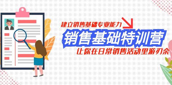 销售特训营：快速迭代，精准找客户，拿下项目，提升业绩-玖儿的学习笔记