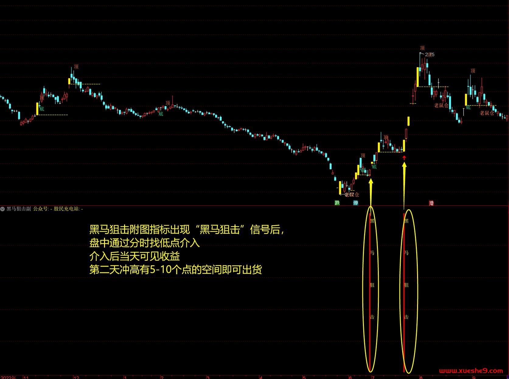 图片[2]-【通达信黑马狙击指标】预警/选股/主图/附图套装，强势黑马股一网打尽！-玖儿的学习笔记