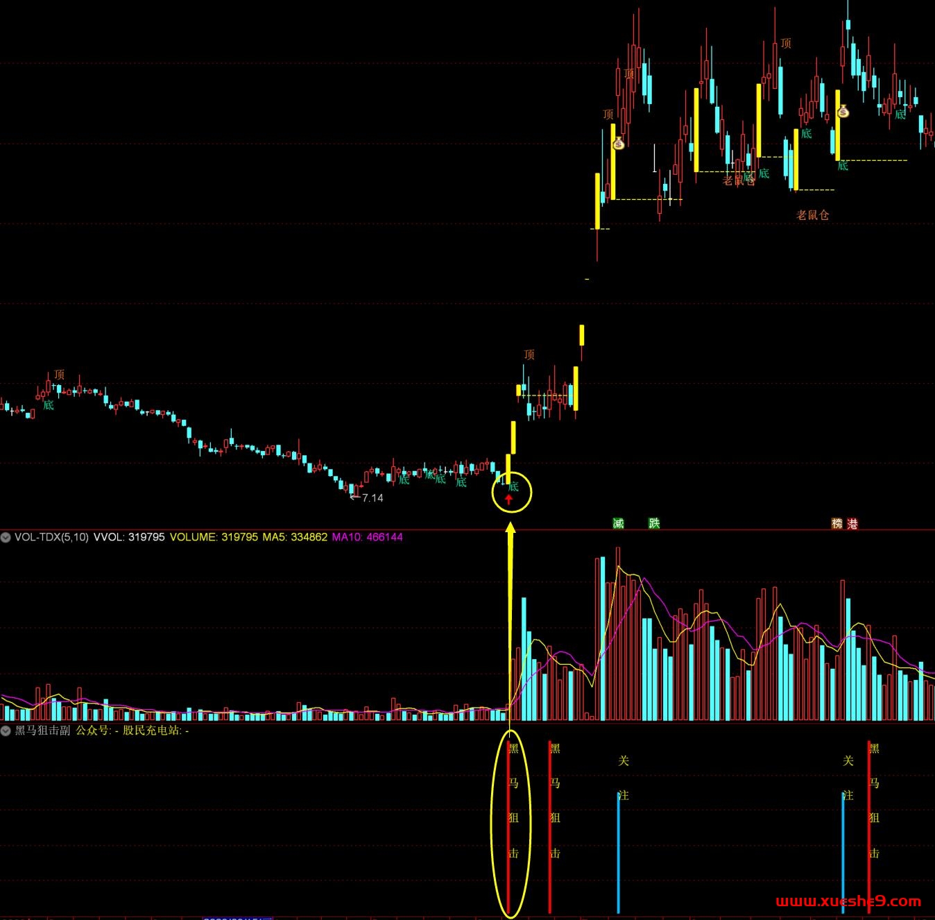 图片[3]-【通达信黑马狙击指标】预警/选股/主图/附图套装，强势黑马股一网打尽！-玖儿的学习笔记