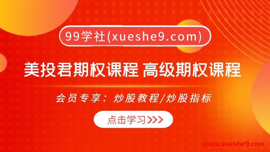 【0413】美投君期权课程 高级期权课程：揭秘长期系统性、个股价值、价值进阶、赌财报，助你驾驭期权市场的精髓！-玖儿的学习笔记