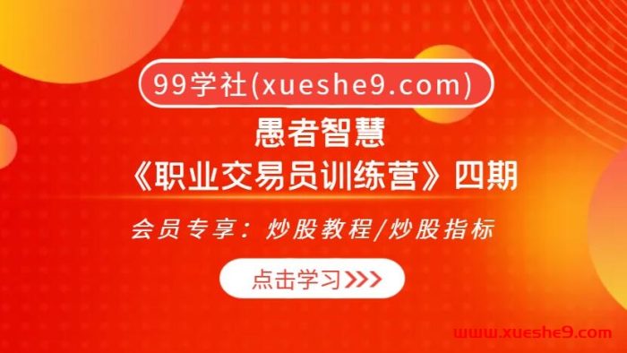 愚者智慧:职业交易员训练营四期揭秘,流畅趋势和K线技术全面解析!-玖儿的学习笔记