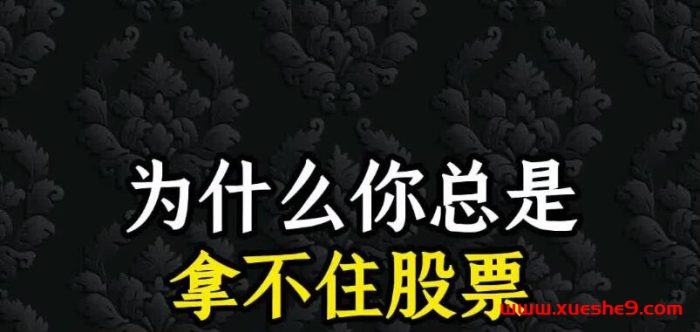 揭秘股市真相！为何总是抓不住股票？机构操盘手亲授心理学秘籍，教你如何超越人性交易！-玖儿的学习笔记