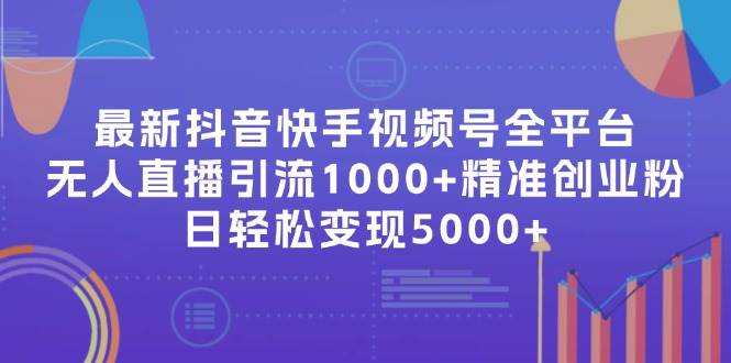 最新抖音快手视频号全平台无人直播引流1000+精准创业粉，日轻松变现5000+-玖儿的学习笔记
