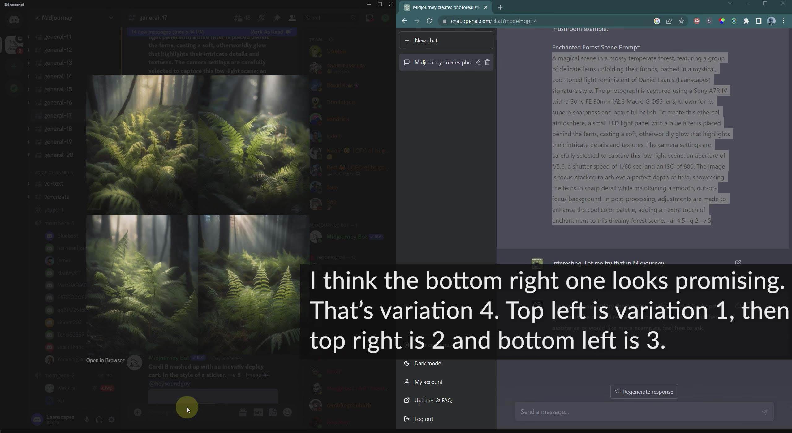 图片[5]-摄影师Daniel Laan携手ChatGPT与Midjourney重现风光图像，中英字幕全解析-玖儿的学习笔记