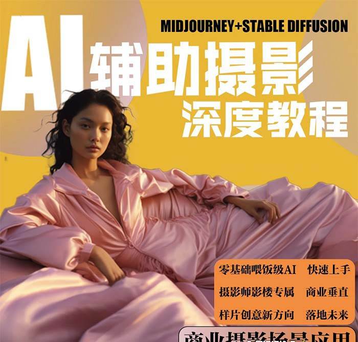 图片[2]-2024年AI辅助摄影商业应用课程 | 人工智能摄影培训 | 37节课程详解-玖儿的学习笔记