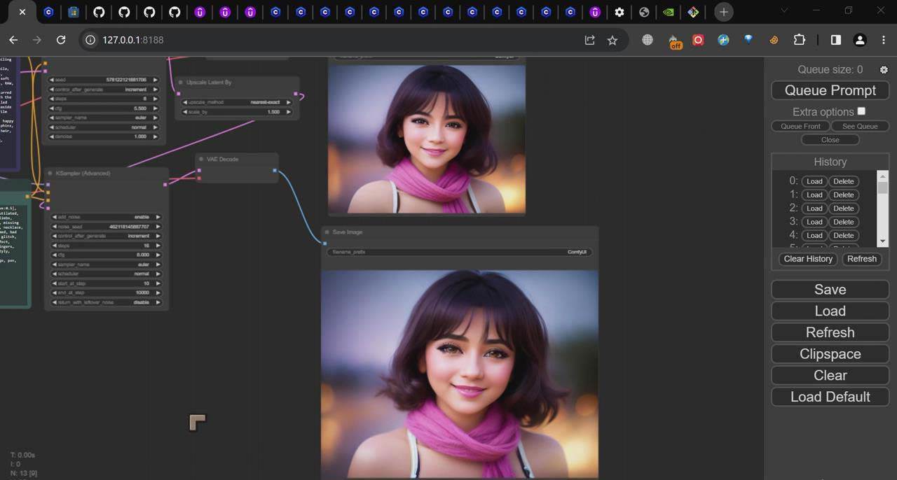 图片[4]-稳定扩散+ComfyUI：学习AI GUI工作流程！新手设计师和艺术家的首选！-玖儿的学习笔记