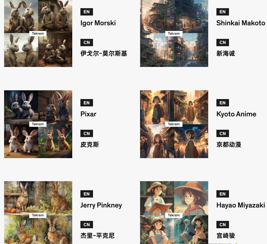 图片[2]-Midjourney辞典AIGC中英双语图文辞典：助你掌握海量关键词Prompt！-玖儿的学习笔记