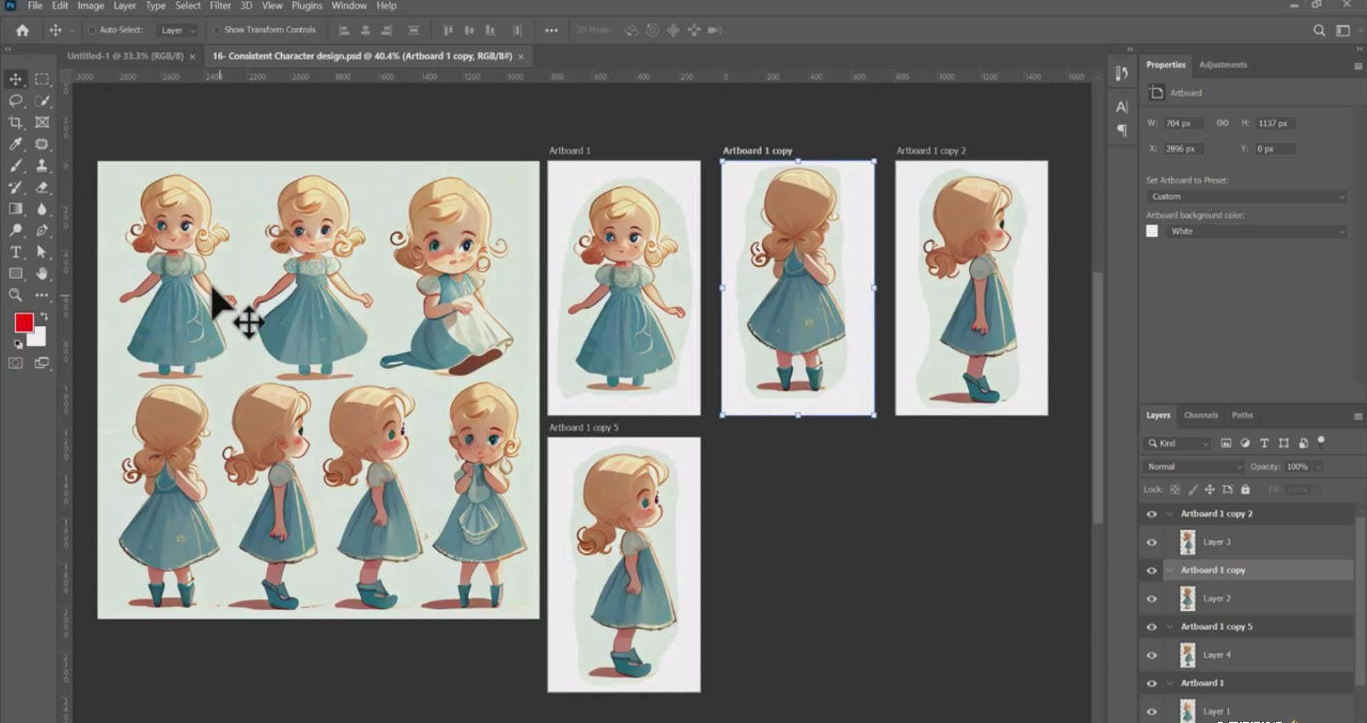 图片[8]-打造无敌角色设计图像！掌握MidJourney V5 AI + ChatGPT技巧，中英字幕带你全面掌握！-玖儿的学习笔记