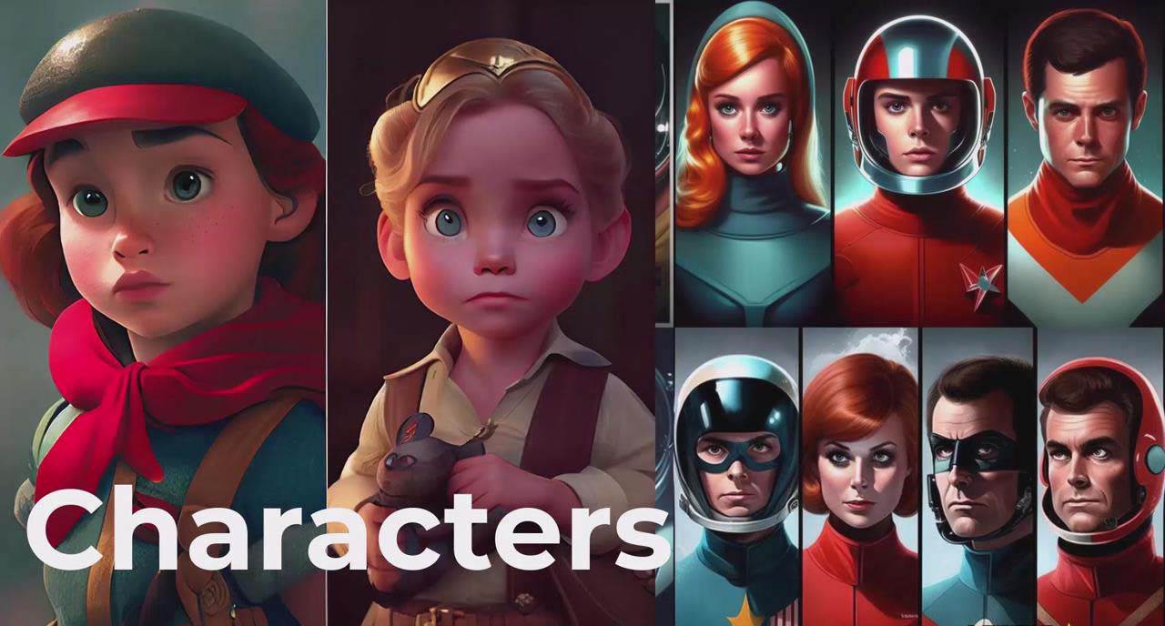 图片[4]-打造无敌角色设计图像！掌握MidJourney V5 AI + ChatGPT技巧，中英字幕带你全面掌握！-玖儿的学习笔记