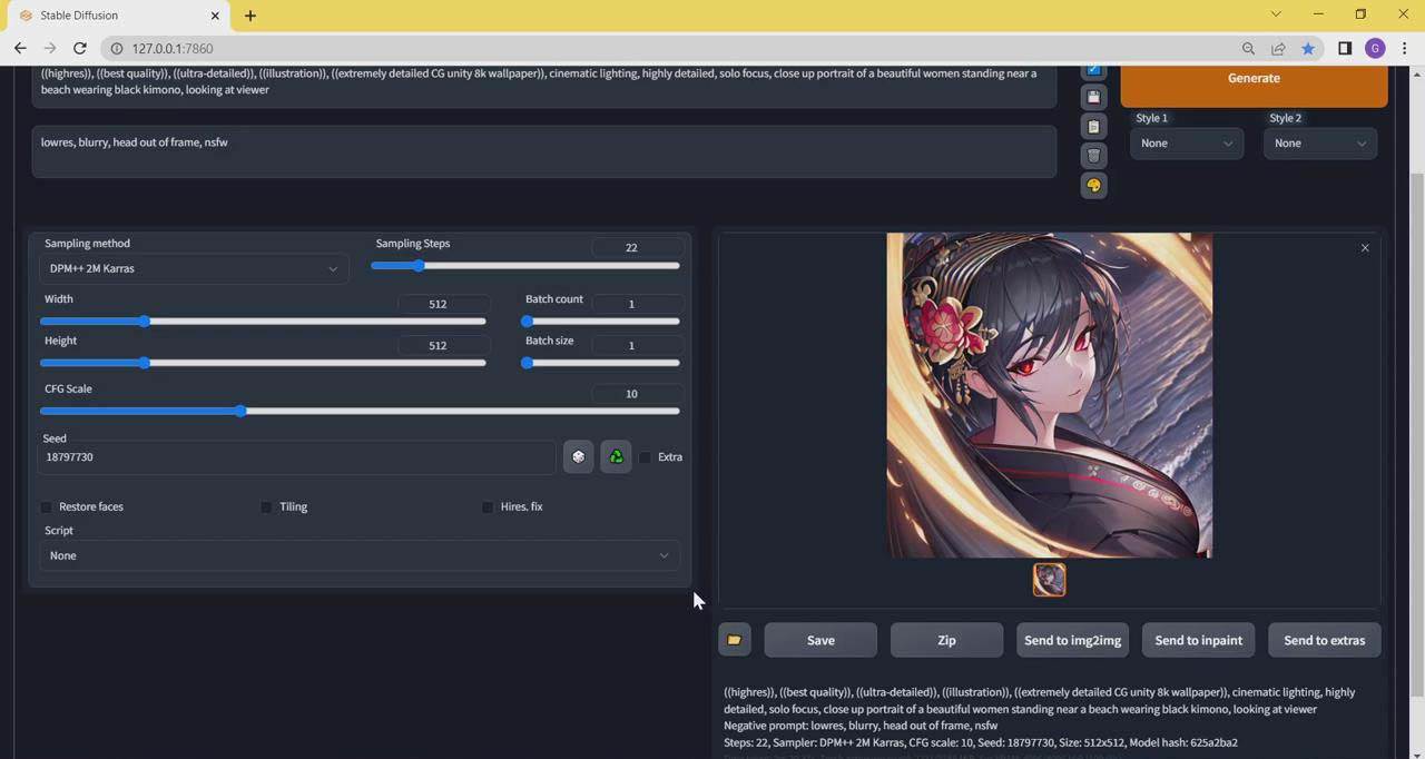 图片[6]-学习稳定扩散：使用 AI 创建自定义动漫艺术教程，中英字幕+1080-玖儿的学习笔记