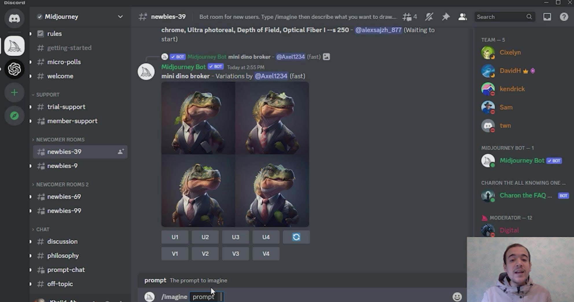 图片[2]-Skillshare教程-使用Midjourney AI创造美丽艺术图像，掌握AI艺术技巧-玖儿的学习笔记