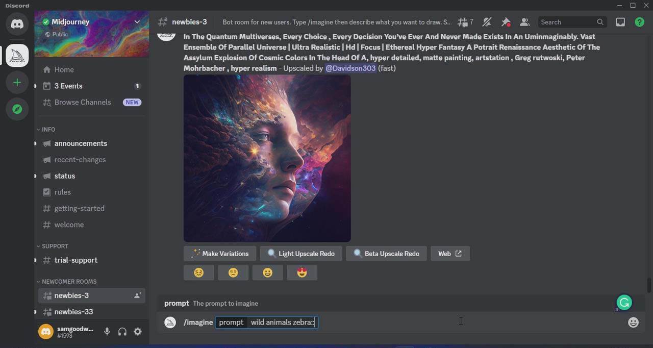 图片[4]-Midjourney AI人工智能艺术图片从入门到高级创作，33节课，中英字幕！-玖儿的学习笔记