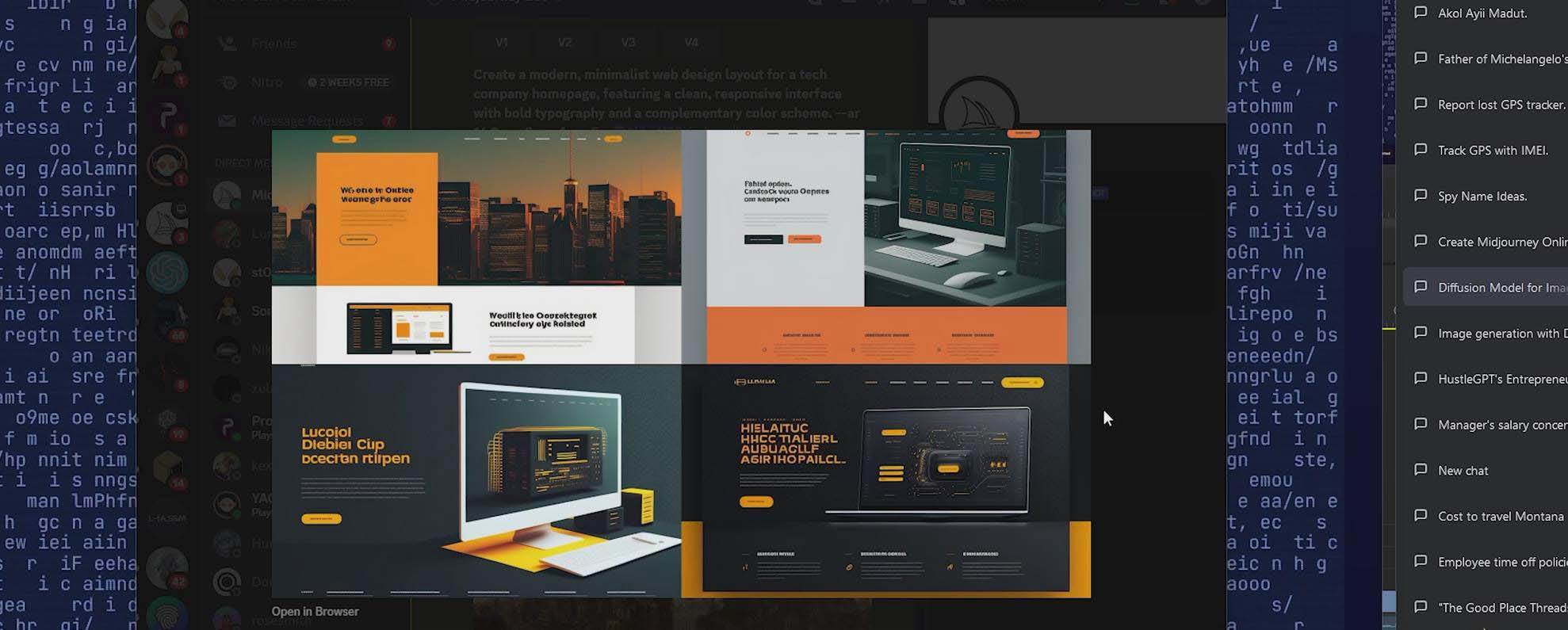 图片[4]-Midjourney及ChatGPT 4人工智能生成艺术图像指南：中英字幕，释放创造力，探索前沿技术！-玖儿的学习笔记