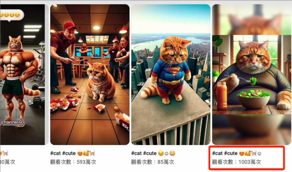 图片[3]-AI貓咪剧情号，30天涨粉100w！一个视频全网分发，轻松月入1W+！-玖儿的学习笔记