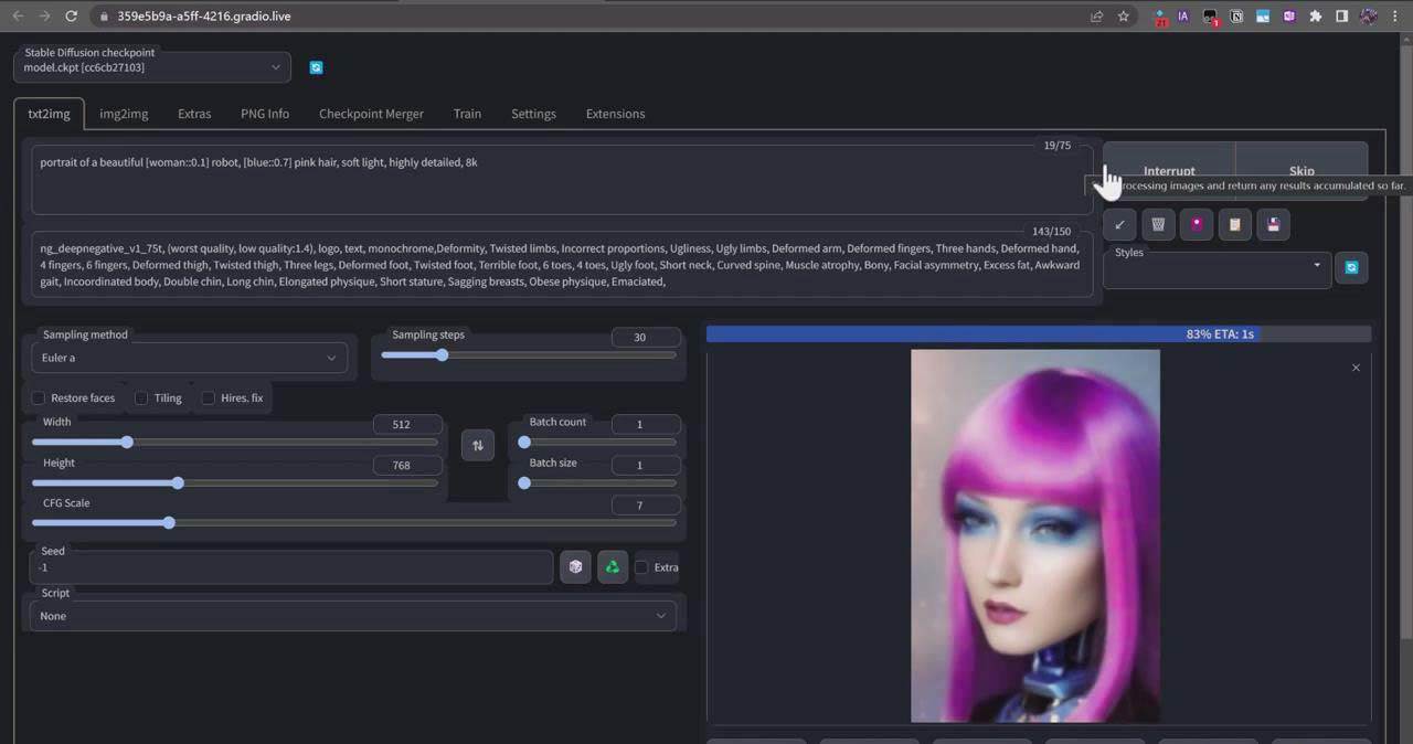 图片[6]-终极 Stable Diffusion + ChatGPT AI绘画及模型训练课程-中英字幕终极Stable Diffusion + ChatGPT AI绘画及模型训练课程，学习艺术风格控制、室内设计和自定义模型训练！（中英字幕）-玖儿的学习笔记