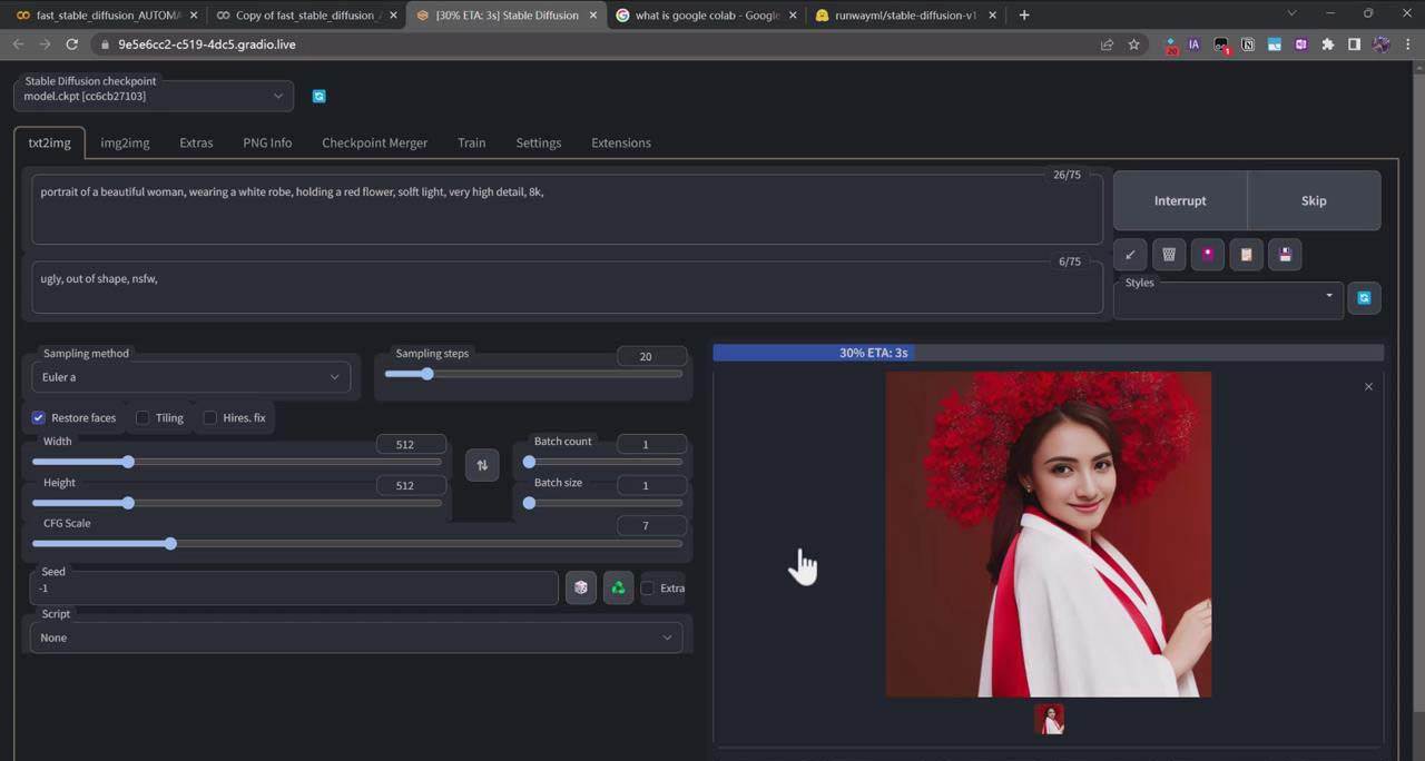 图片[3]-终极 Stable Diffusion + ChatGPT AI绘画及模型训练课程-中英字幕终极Stable Diffusion + ChatGPT AI绘画及模型训练课程，学习艺术风格控制、室内设计和自定义模型训练！（中英字幕）-玖儿的学习笔记