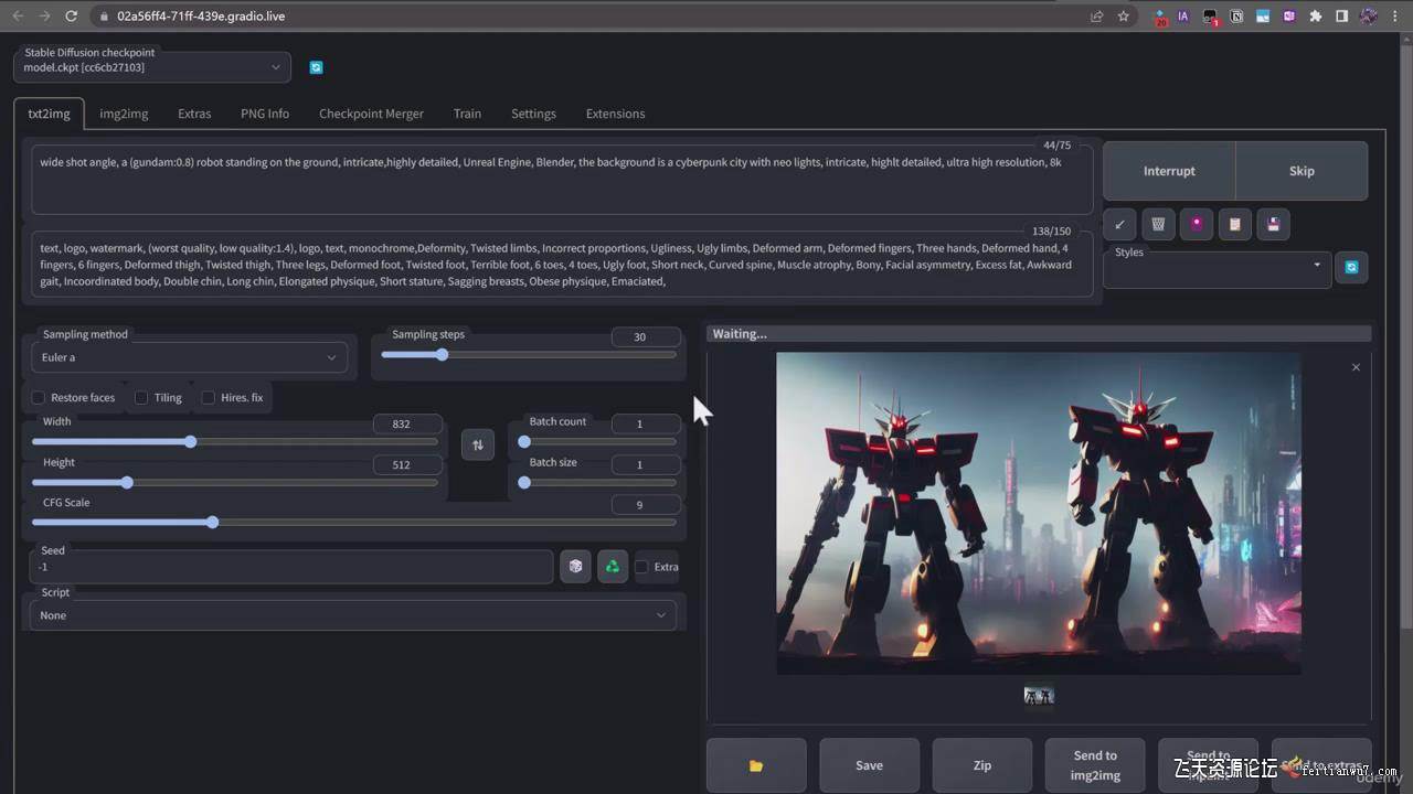 图片[5]-终极 Stable Diffusion + ChatGPT AI绘画及模型训练课程-中英字幕终极Stable Diffusion + ChatGPT AI绘画及模型训练课程，学习艺术风格控制、室内设计和自定义模型训练！（中英字幕）-玖儿的学习笔记