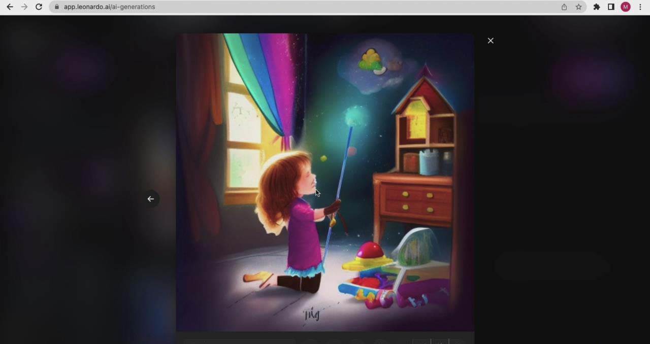 图片[4]-比 Midjourney 更好的Leonardo AI绘画图像大师班教程，中英字幕，让你成为AI艺术生成专家！-玖儿的学习笔记