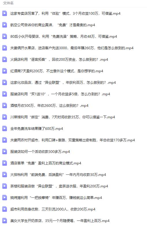 图片[8]-年入百万商业模式，391套真实有效案例解析！-玖儿的学习笔记