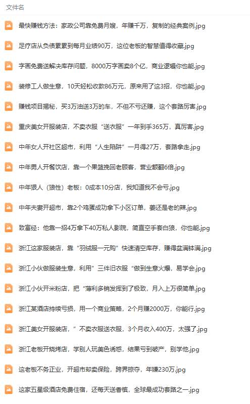 图片[3]-年入百万商业模式，391套真实有效案例解析！-玖儿的学习笔记