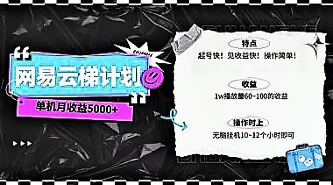 2024网易云云梯计划揭秘：单机日300+，无脑操作月入5000+！刷音乐人歌单播放量赚钱！-玖儿的学习笔记