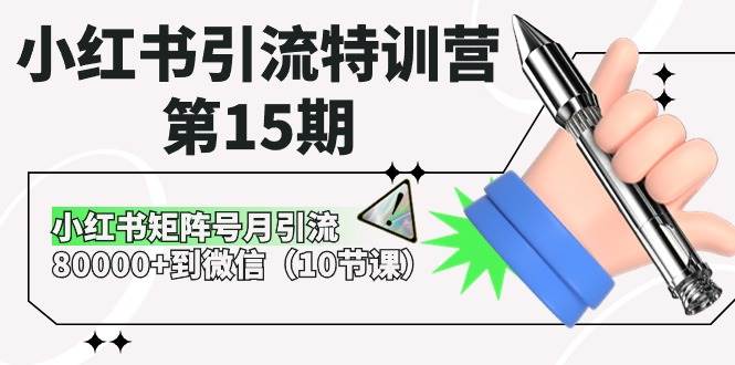燃爆小红书引流！80000+流量！10节课带你变身引流专家！-玖儿的学习笔记